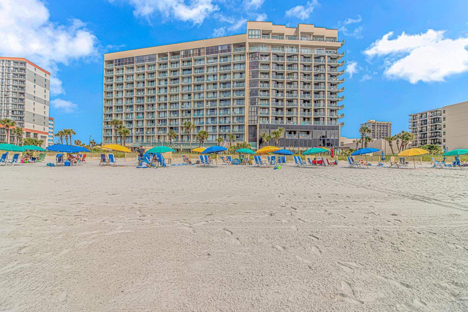 Oceanfront 1 Bedroom Sand Dunes 2626 Sleeps 6 Myrtle Beach Exterior photo